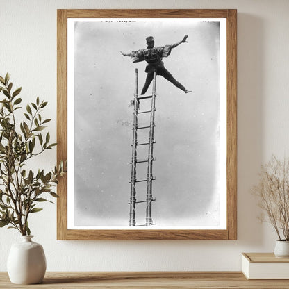Historic Tokyo firemen Print, Vintage Art