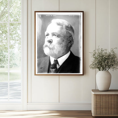Historic Gen. R.W. Hoyt Print, Vintage Art