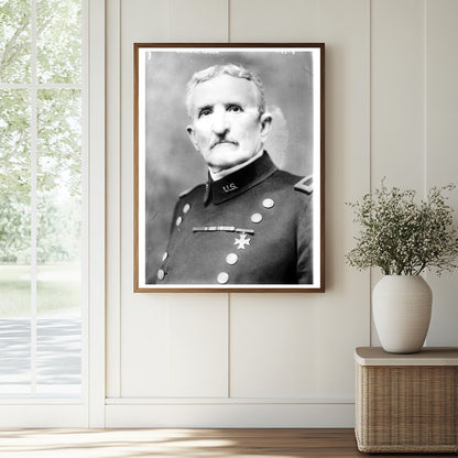 Historic Gen. G.F. Chase Print, Vintage Art