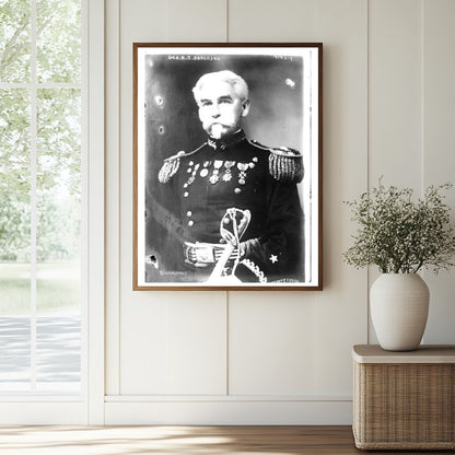 Historic Gen. H.R. Anderson Print, Vintage Art