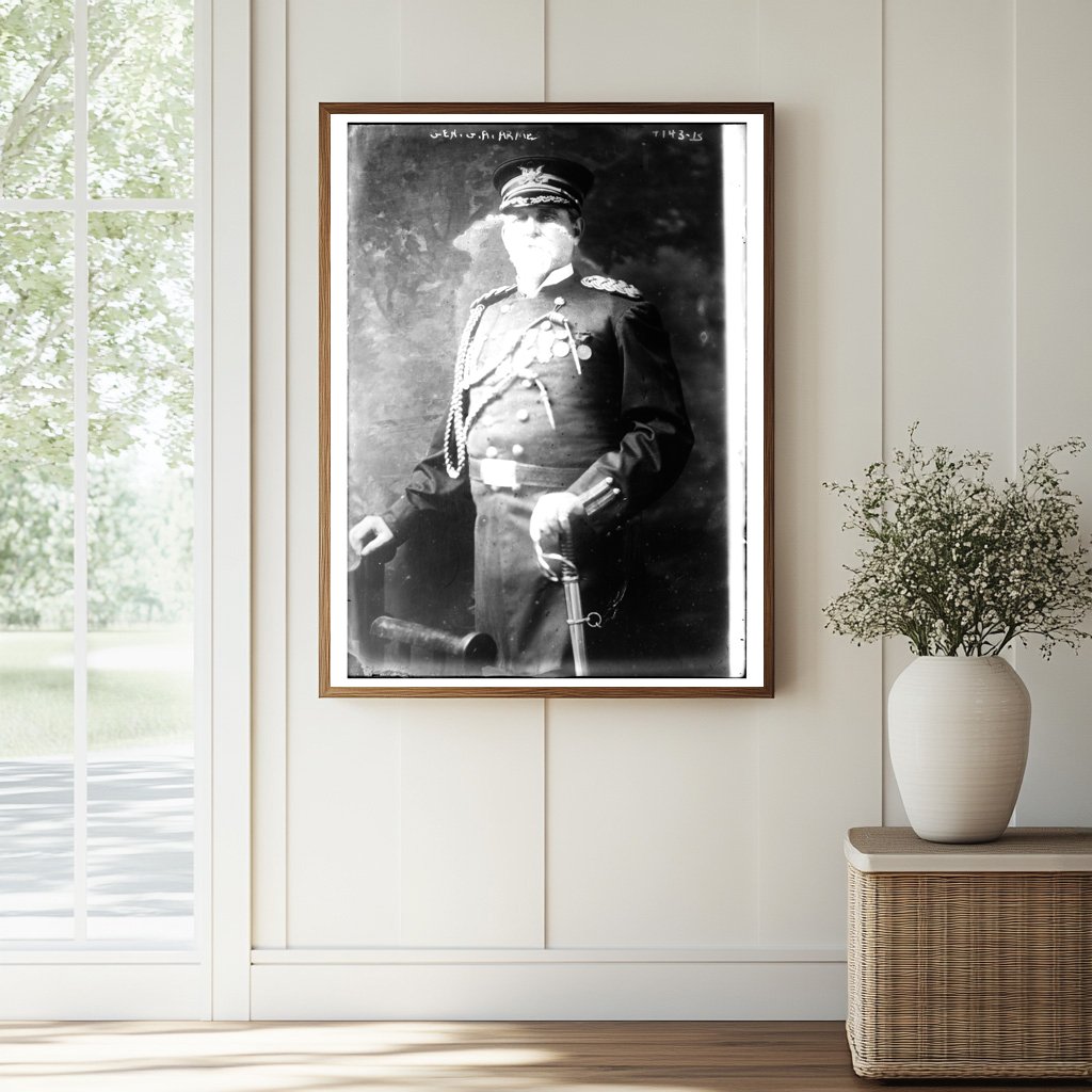 Historic Gen. G.A. Armes Print, Vintage Art