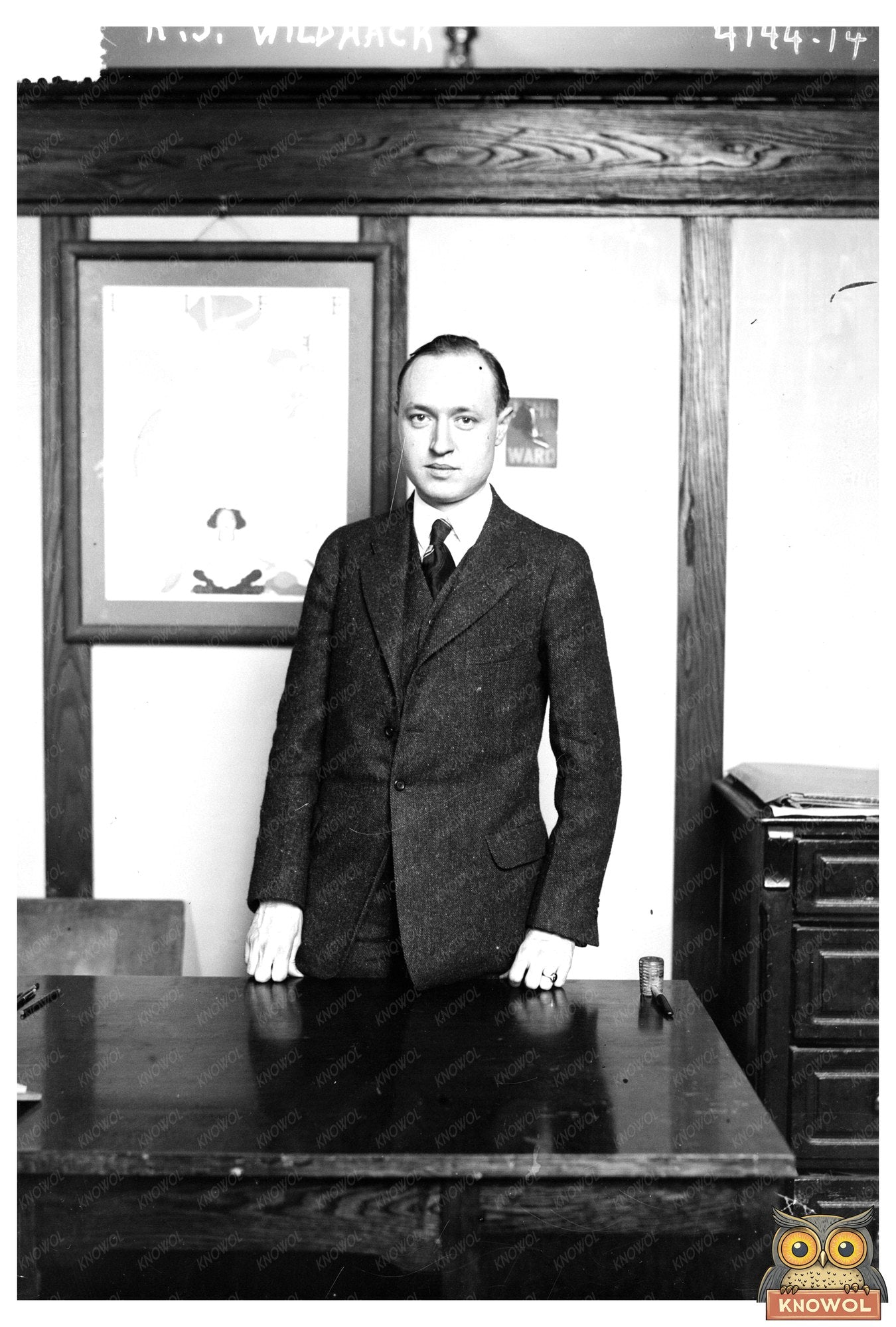 Engineering Visionary R.J. Wildhack, 1917 Portrait