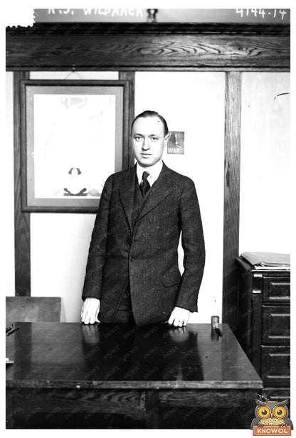 Engineering Visionary R.J. Wildhack, 1917 Portrait