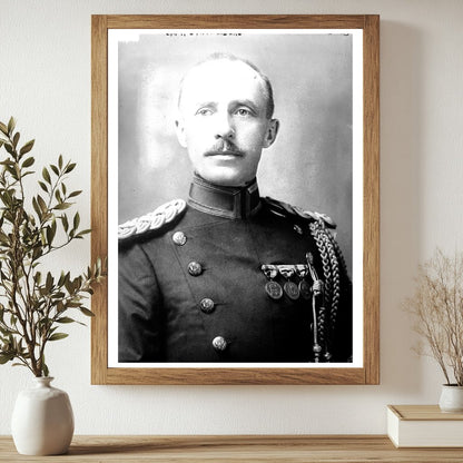 Historic Capt. E.R. Heiberg Print, Vintage Art