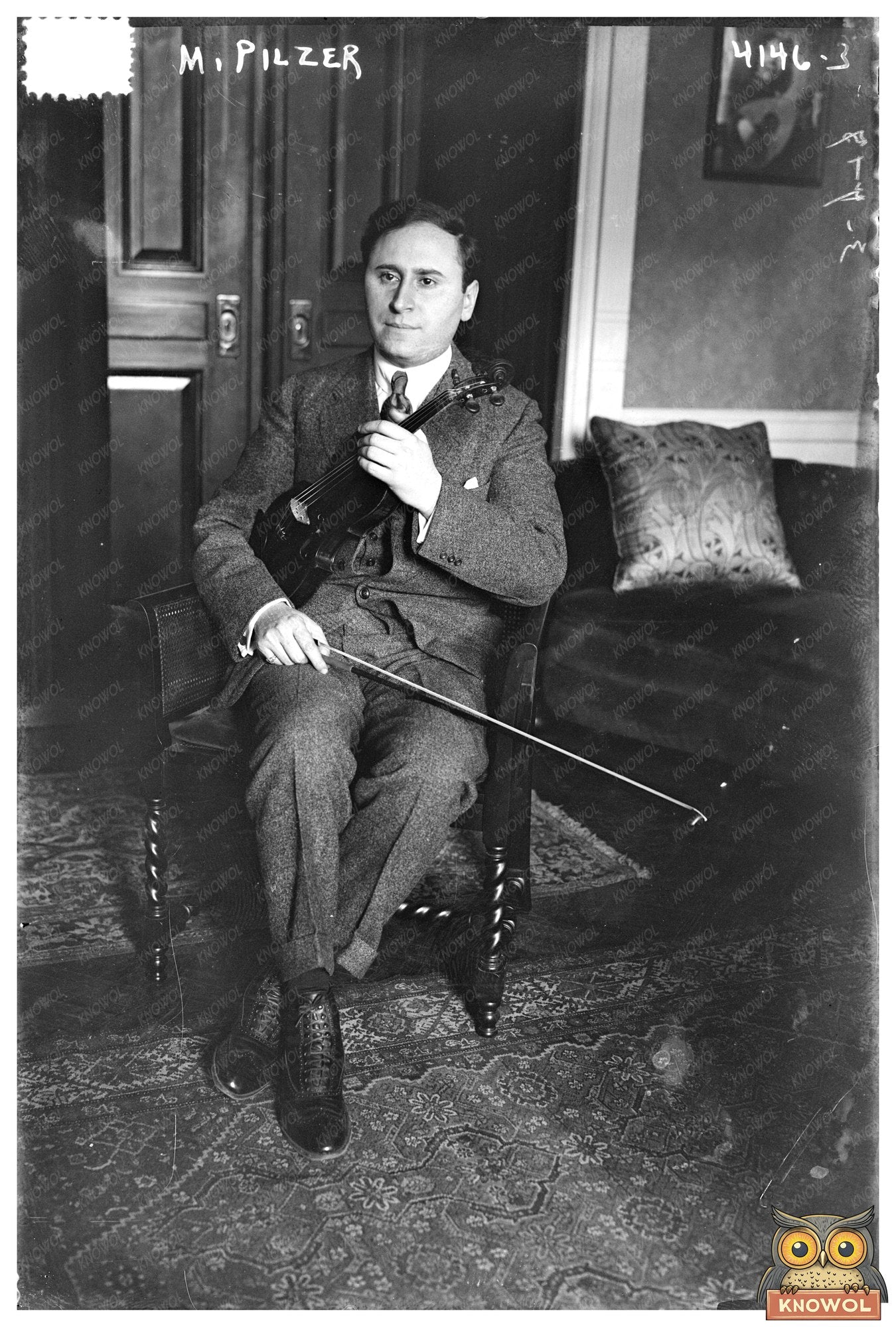 1917 Snapshot of American Life: Busy Urban Scene