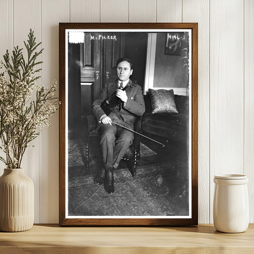 1917 Snapshot of American Life: Busy Urban Scene