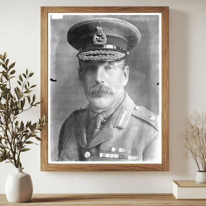 Historic Gen. F. Stanley Maude Print, Vintage Art