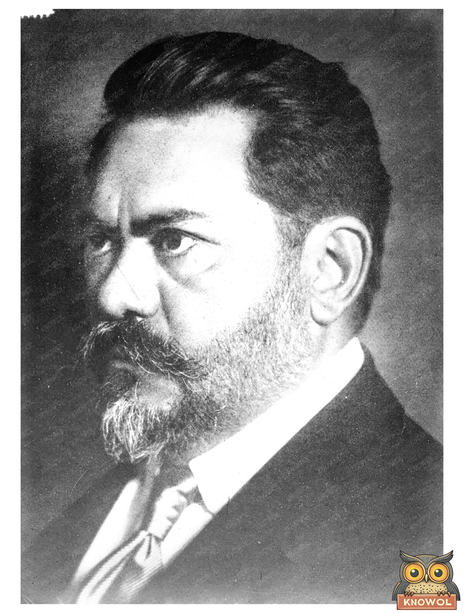 Historic Dr. Manuel France Print, Vintage Art