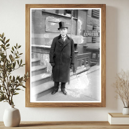 Historic Walter Damrosch Print, Vintage Art