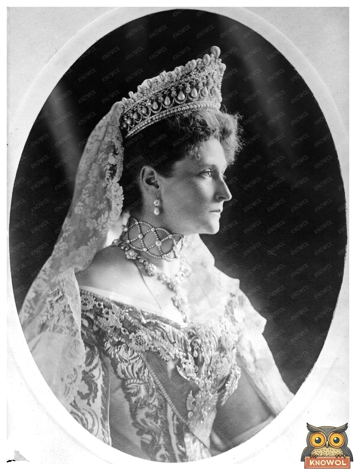Historic Czarina Print, Vintage Art