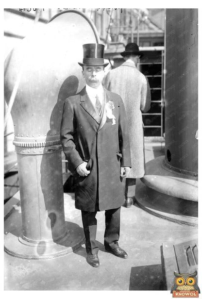 Early 20th Century American Business Pioneer Portrait