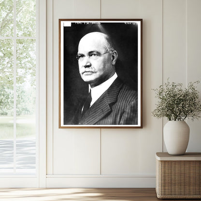 Historic Prof. F.W. Taussig Print, Vintage Art
