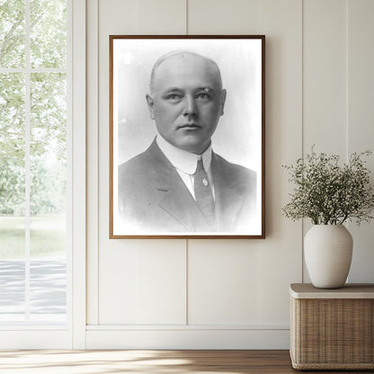 Historic Edw. Voigt (Wis.) Print, Vintage Art