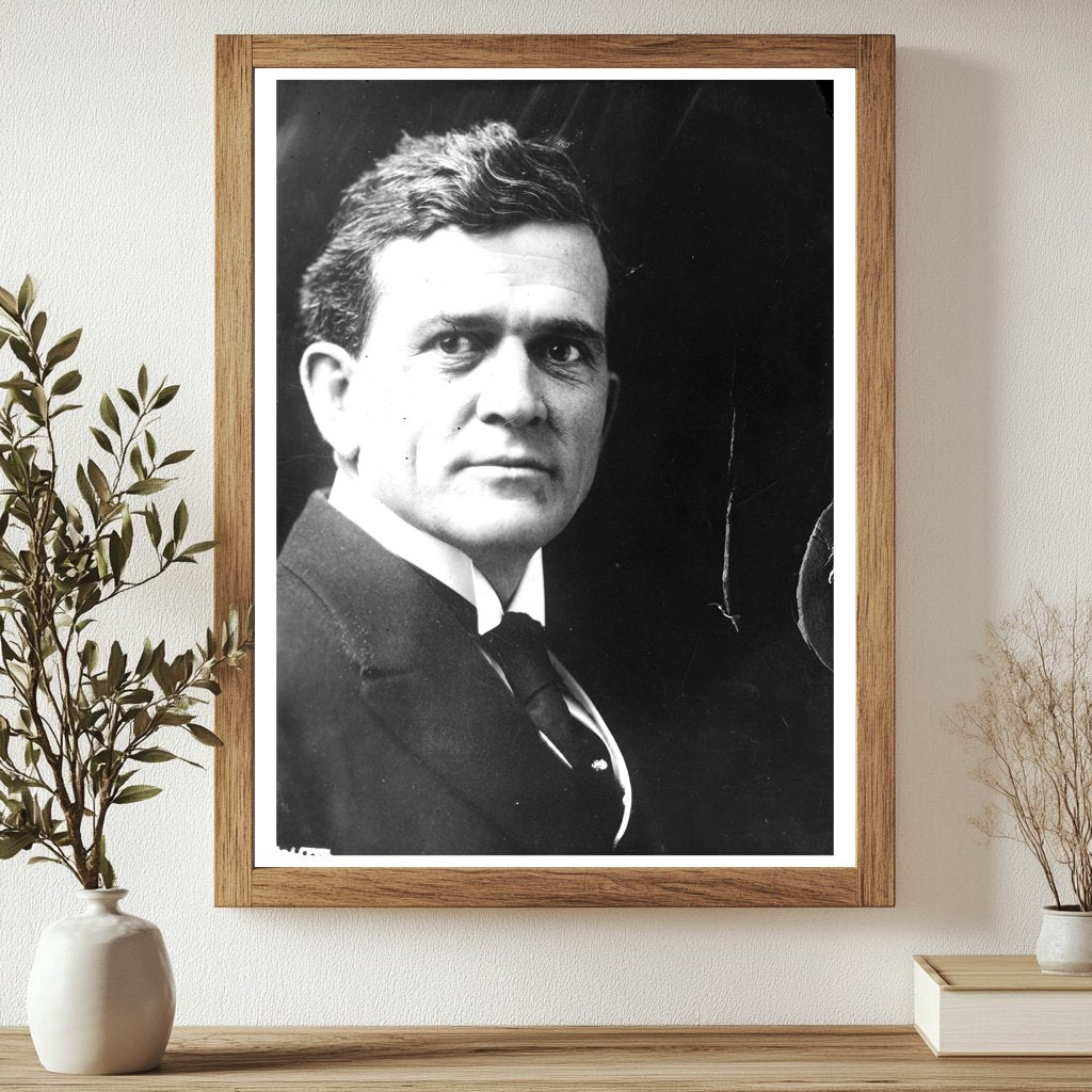 Historic Jas. C. Wilson (Tex.) Print, Vintage Art