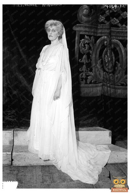 Elegant Portrait of Mrs. Harriman, 1917 Glamour