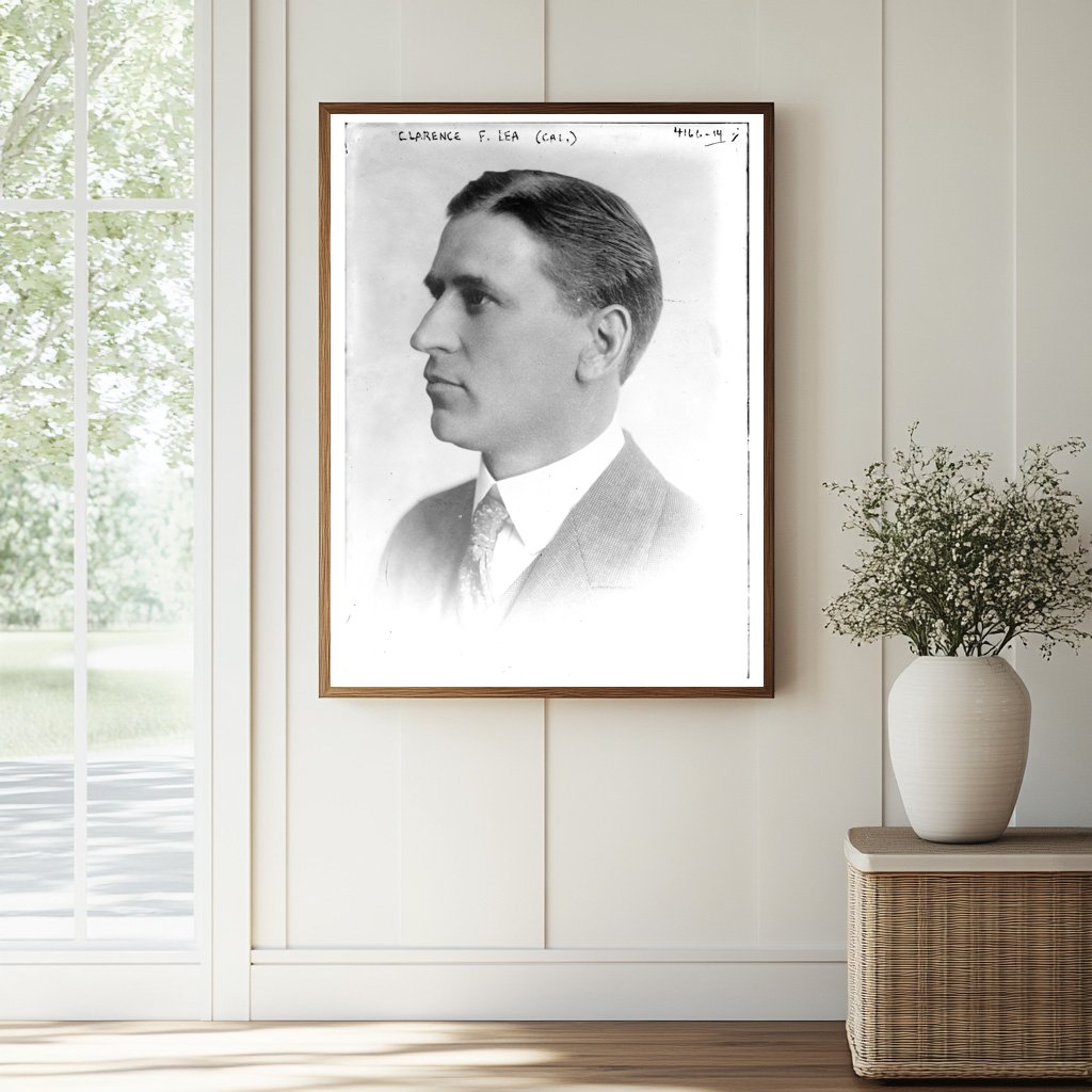 Historic Clarence F. Lea (Cal.) Print, Vintage Art