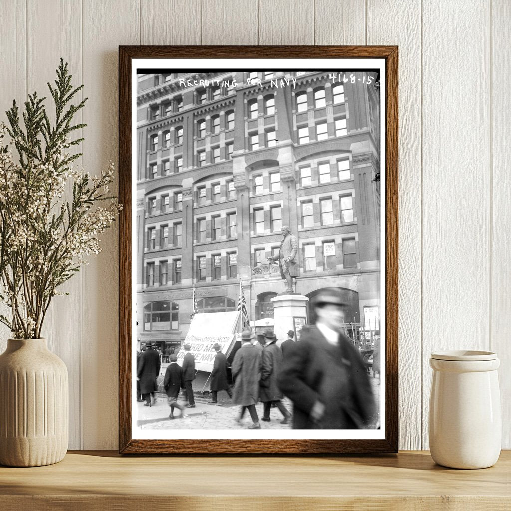 1917 Navy Recruitment Drive: A Call to Service