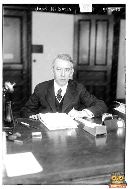 Influential Early 20th Century Politician Portrait