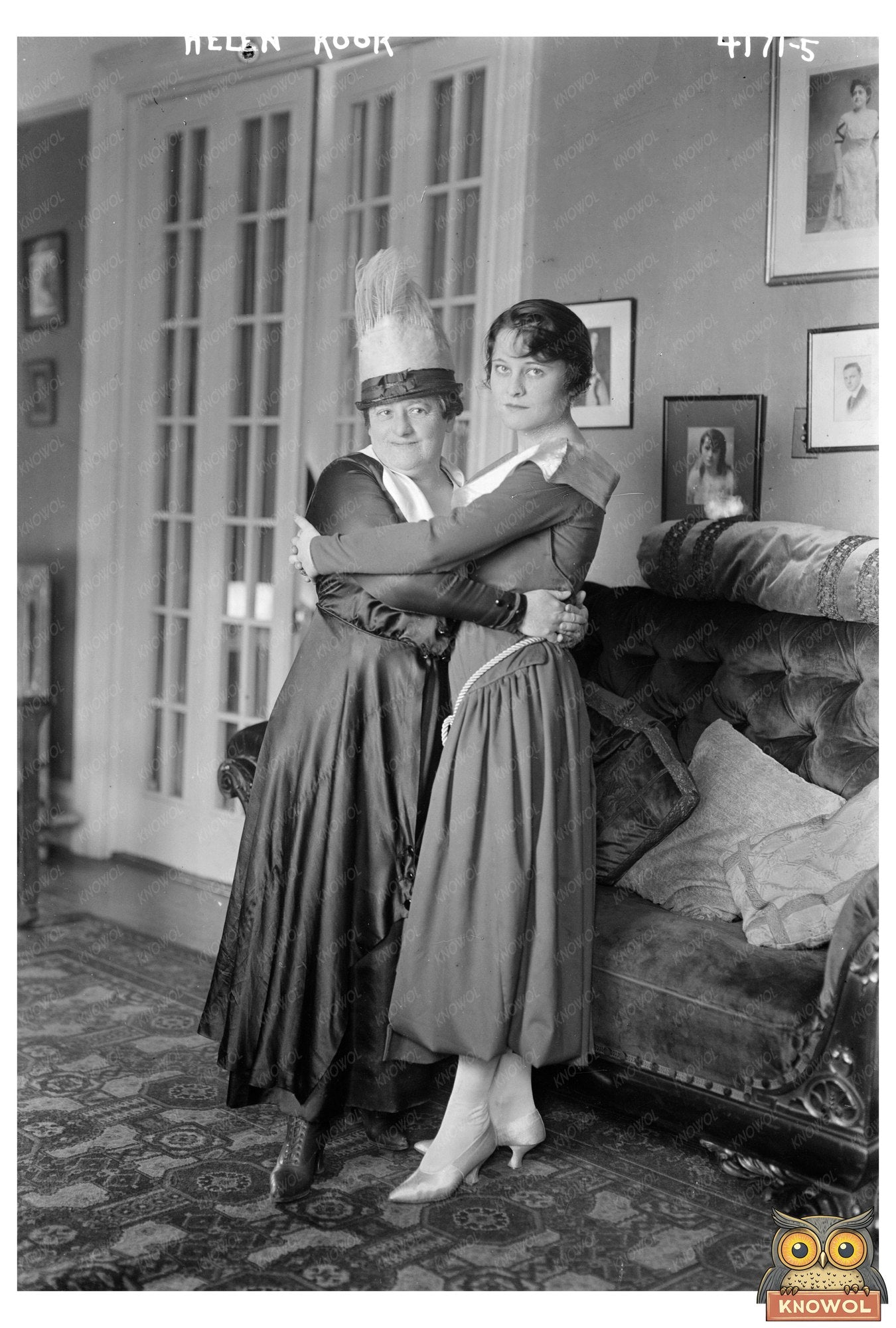 1918 Portrait of a Cultural Icon in Transition