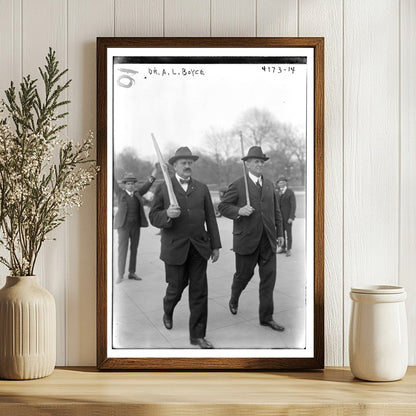 1917 Portrait of Dr. A.L. Boyce in Washington, D.C.