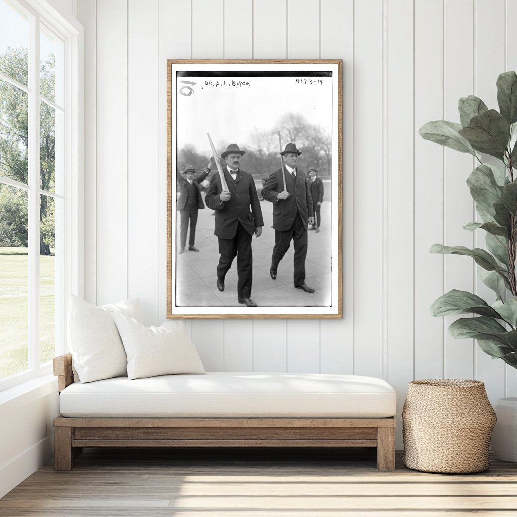 1917 Portrait of Dr. A.L. Boyce in Washington, D.C.