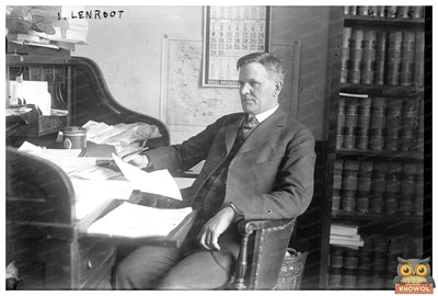 Influential Early 20th-Century Politician Portrait