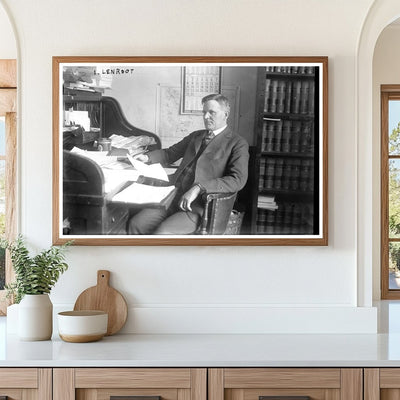 Influential Early 20th-Century Politician Portrait