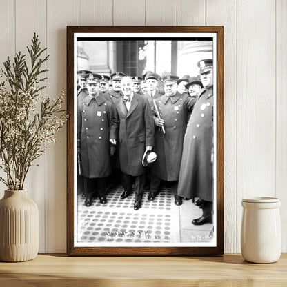 Evangelist Billy Sundays Historic Arrival in NYC, 1915