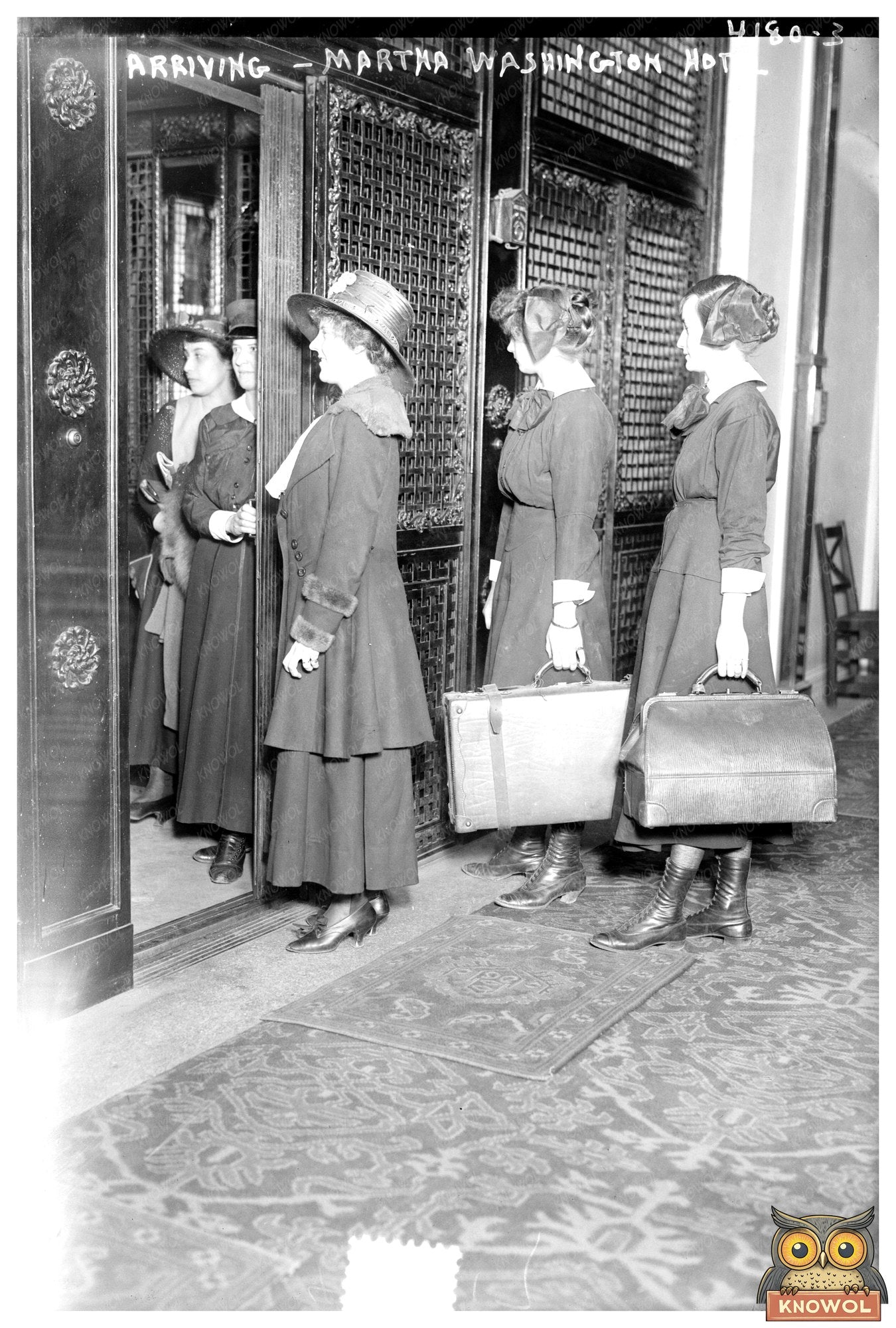 Women’s Welcome: The Historic Martha Washington Hotel Entran