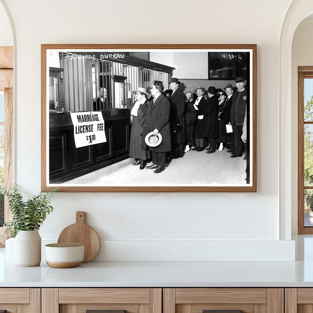Vintage Marriage Bureau: A 1910s Matchmaking Scene