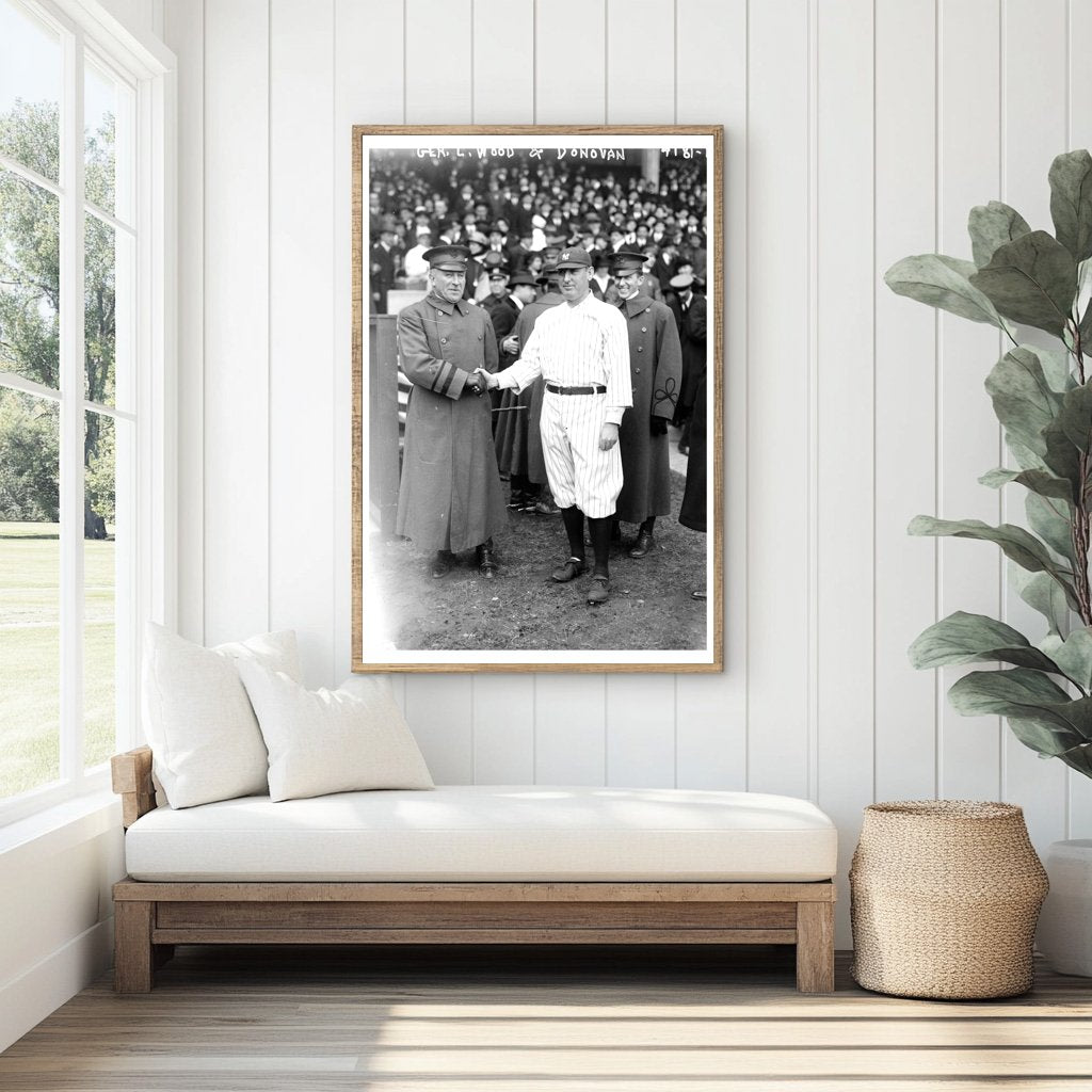 Historic 1917 Polo Grounds Moment with Legends