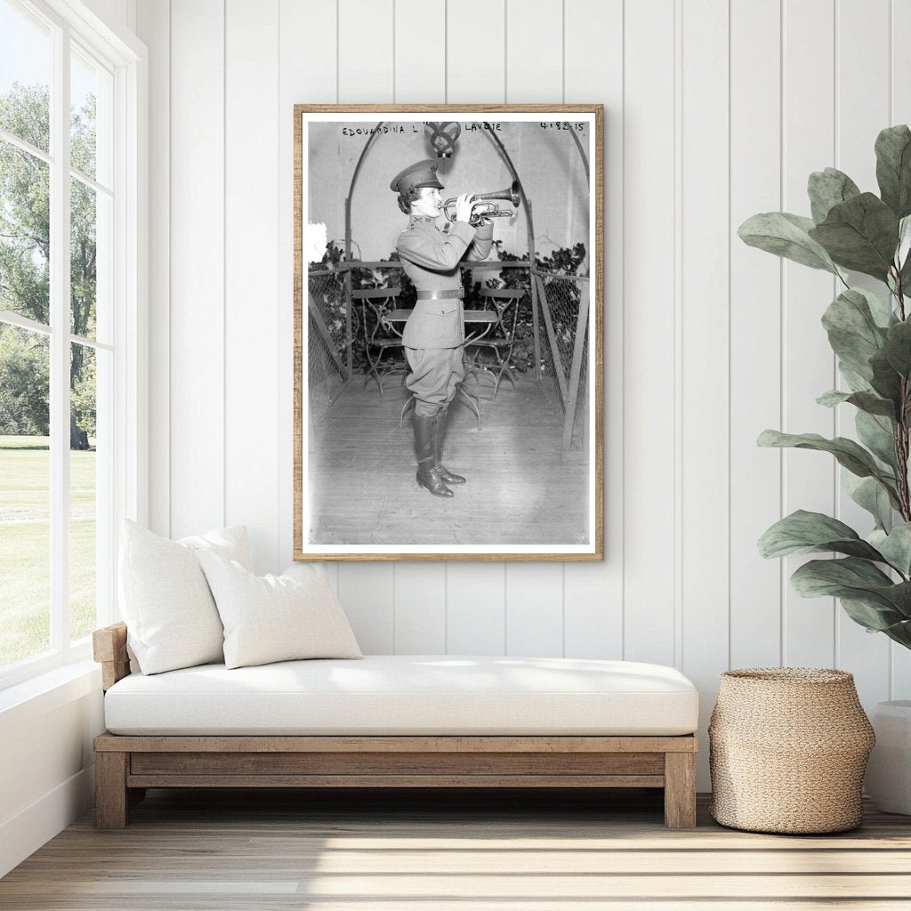 1917 Portrait of Edouardina L. Lavoie in Era of Change