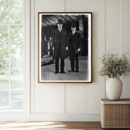 Historic A.J. Balfour, Rob't Lansing Print, Vintage Art