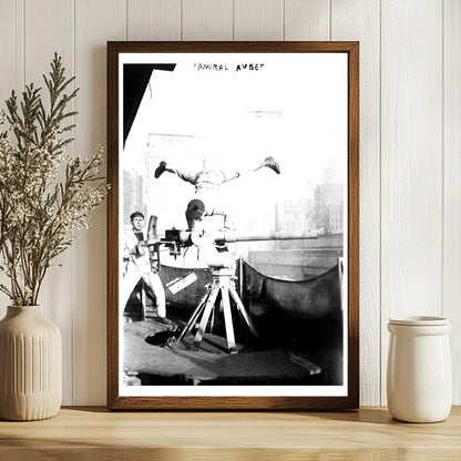 1917 Anti-Aircraft Gun on French Naval Cruiser