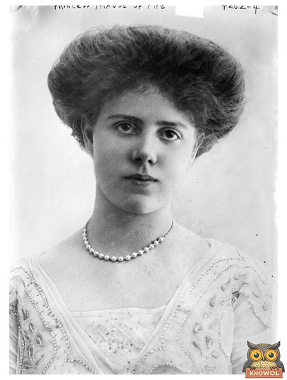 Historic Princess Maude of Fife Print, Vintage Art