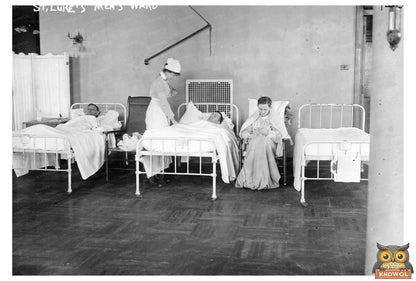 Early 20th Century St. Lukes Mens Ward Image