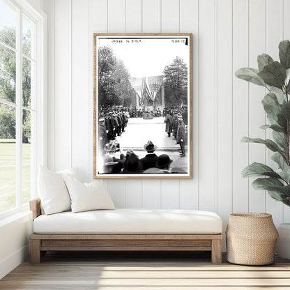 General Joffres Historic Visit to Brooklyn, 1917