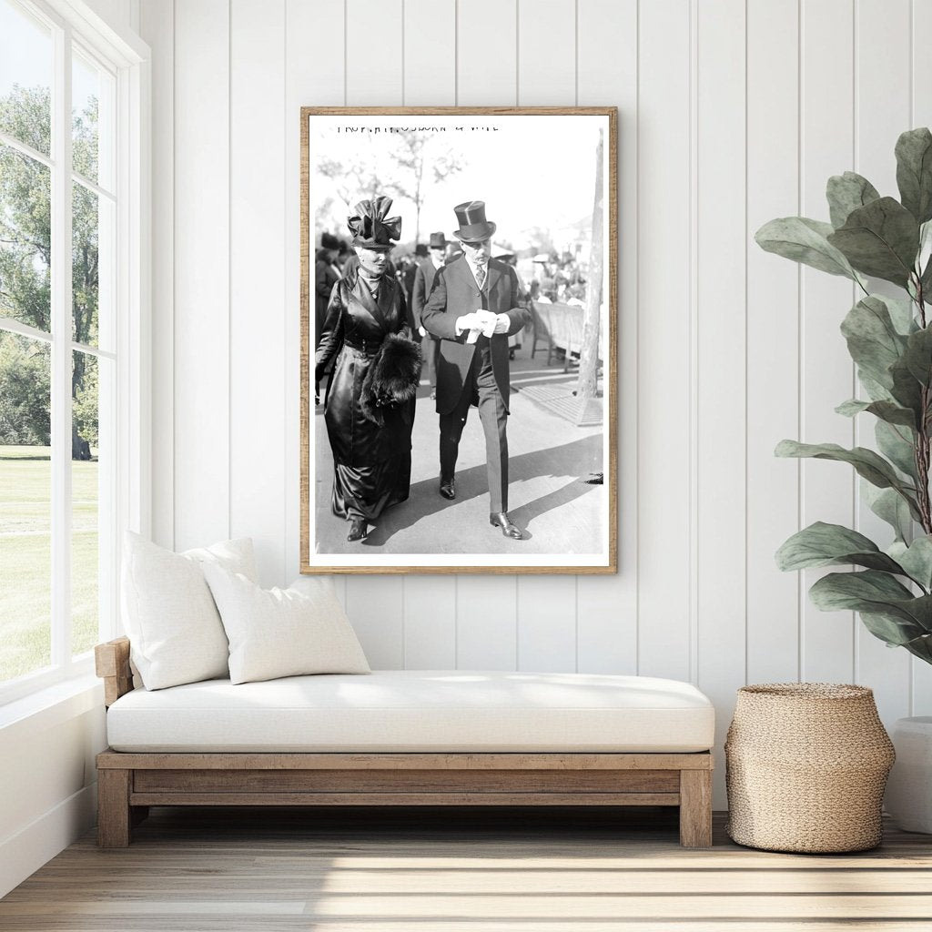 Charming 1910s Portrait of a Notable Couple