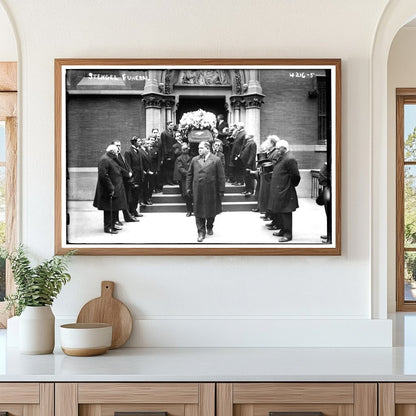 1917 Memorial Ceremony: A Glimpse Into Mourning Rituals