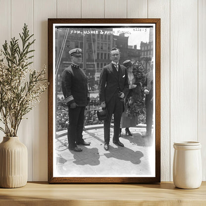 Historic Meeting of Leaders: NYC 1917 War Era