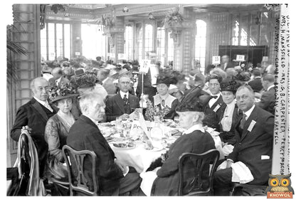 1900s Social Circle: Nine Influential Figures, 1917