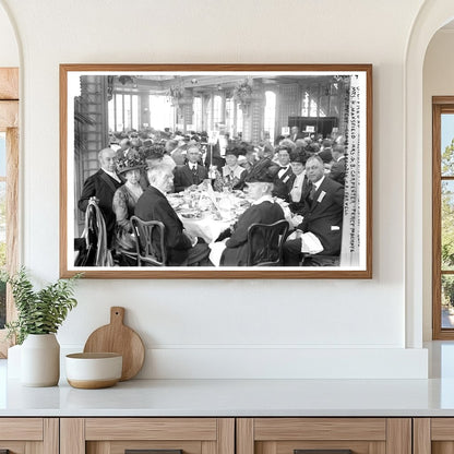 1900s Social Circle: Nine Influential Figures, 1917