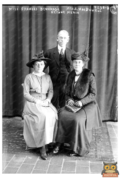 1917 Arts & Culture Icons: Brundage, MacDowell, Nevin