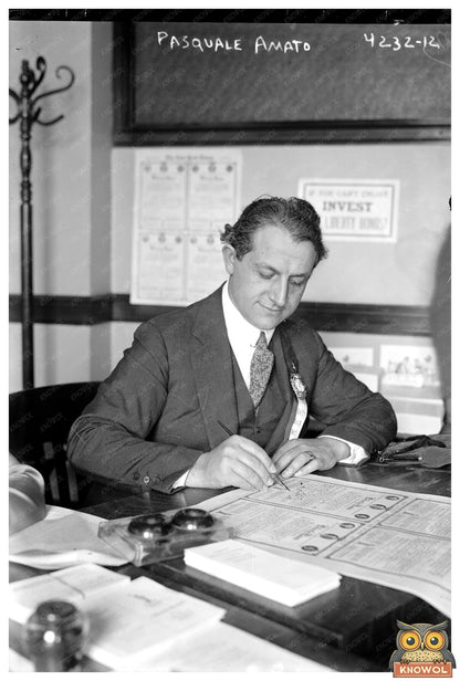 Iconic Early 20th Century Baritone in Performance