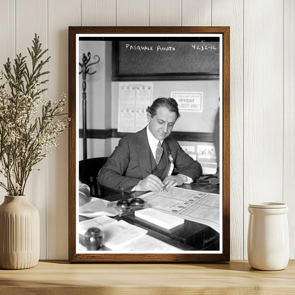 Iconic Early 20th Century Baritone in Performance