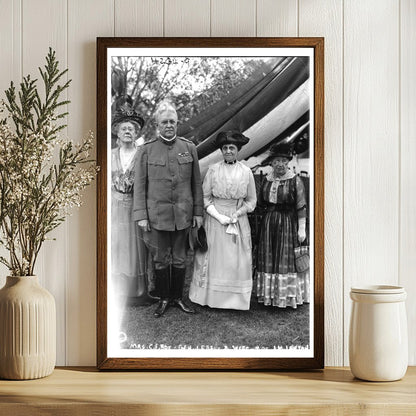 1917 Gathering of Notable Figures in Historic Portrait