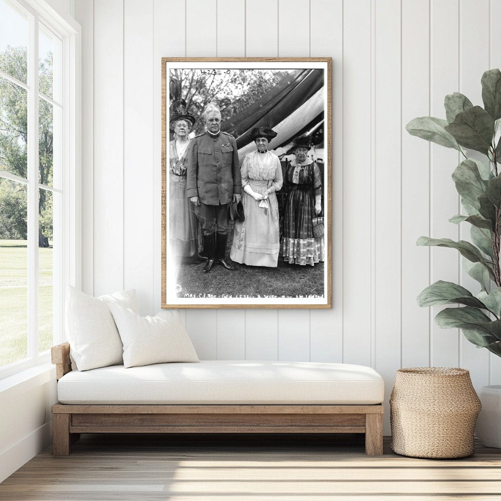 1917 Gathering of Notable Figures in Historic Portrait