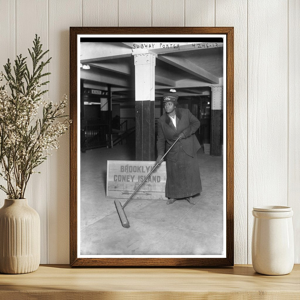 1915 Subway Porter: A Glimpse of NYCs Transit History