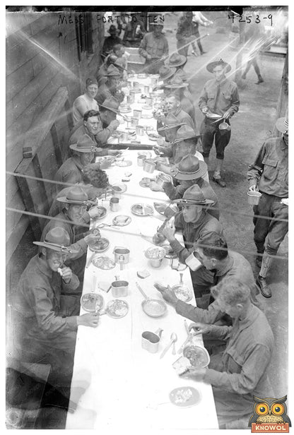 World War I Mess Hall at Fort Totten, 1915-1920