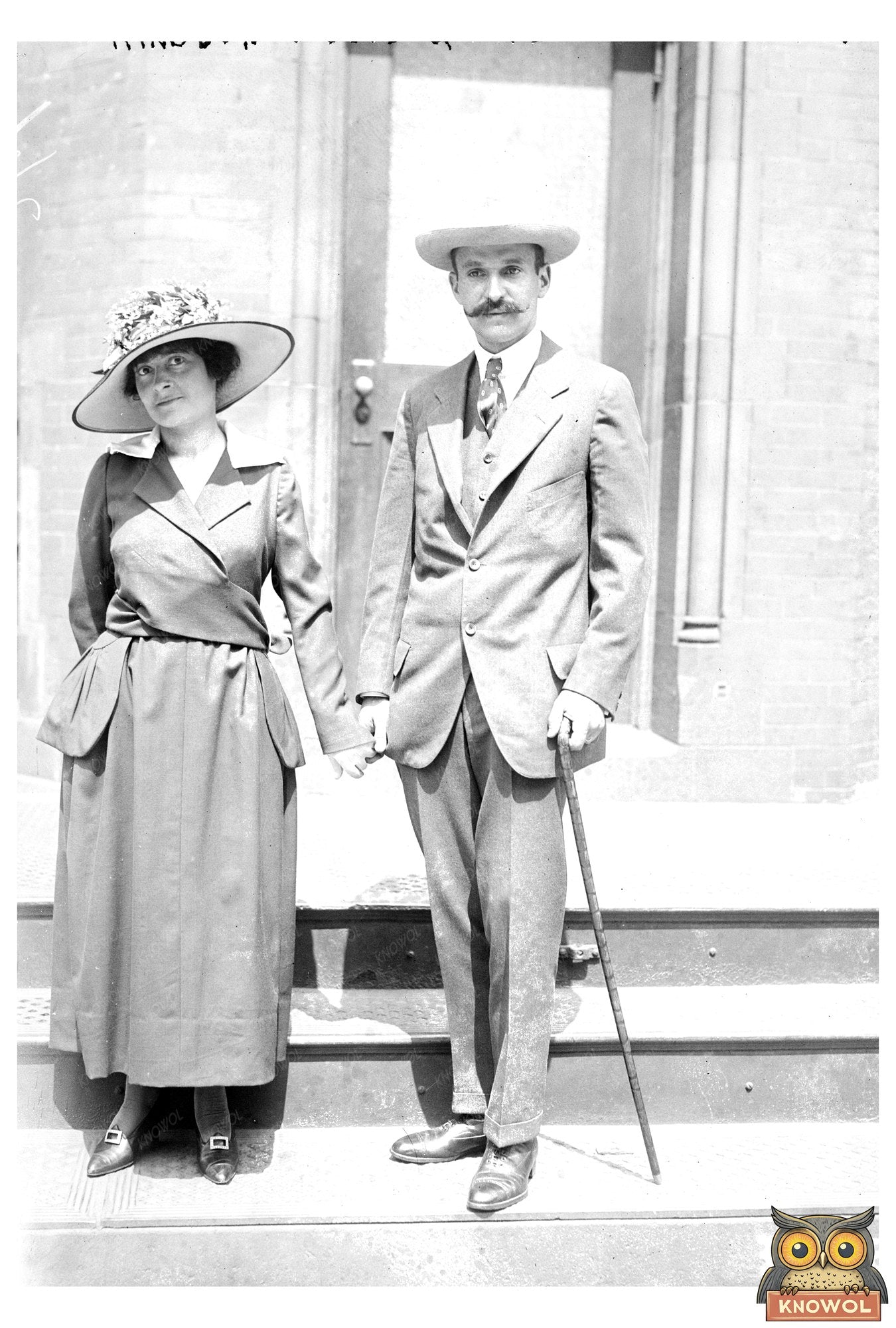 1920s Elegance: Kingdon Gould and His Wife